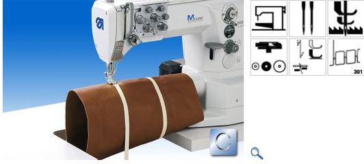 869-280122M-TYPE 869 經典型銀裝版 &ndash; 帶自動剪線、自動抬壓腳和倒回針等基本自動功能